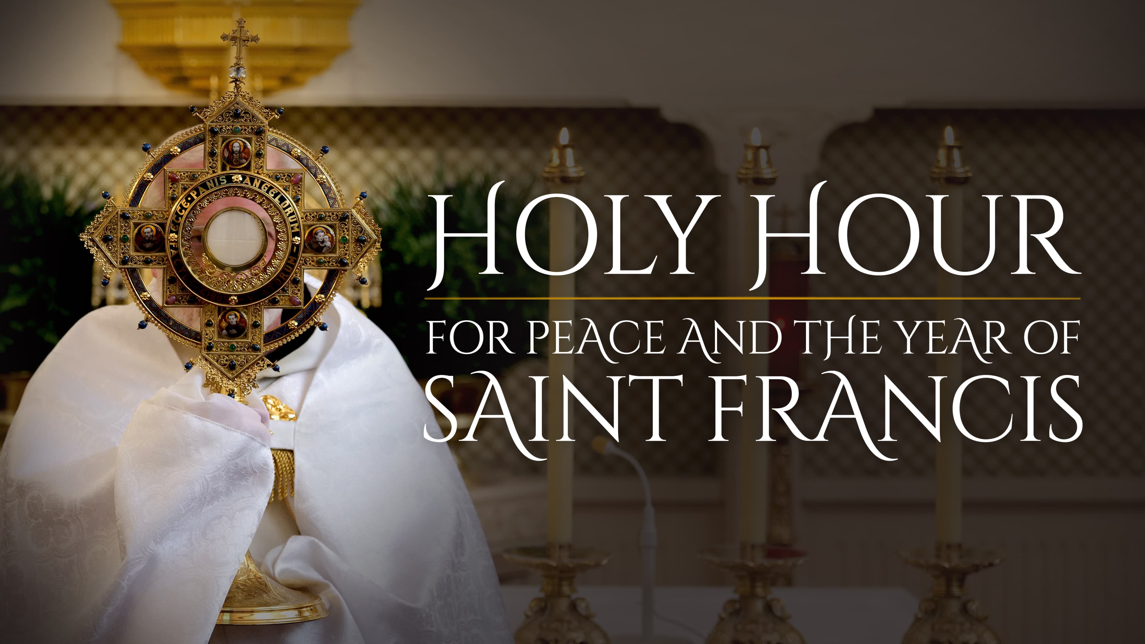 Holy Hour for Peace and the Year of Saint Francis