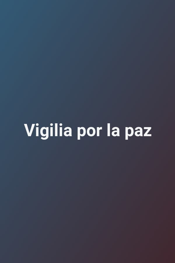 Vigilia por la paz